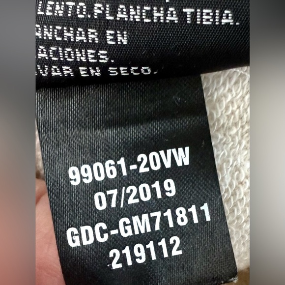 Harley-Davidson Cotton Freedom Pullover Logo Hoodie W/ Exposed Seams Size Large - Picture 14 of 15